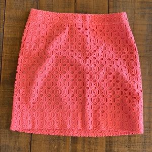 J.Crew eyelet skirt
